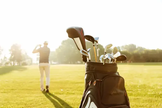 Golfing